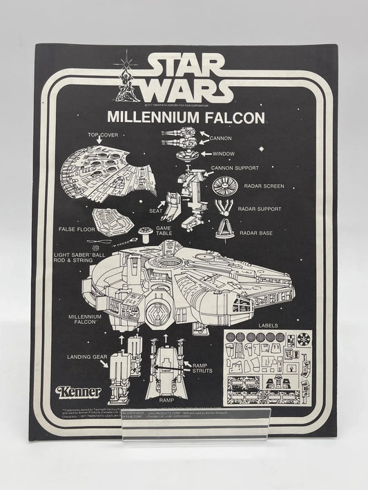 1979 Star Wars Millennium Falcon Instructions - Kang's Collectibles