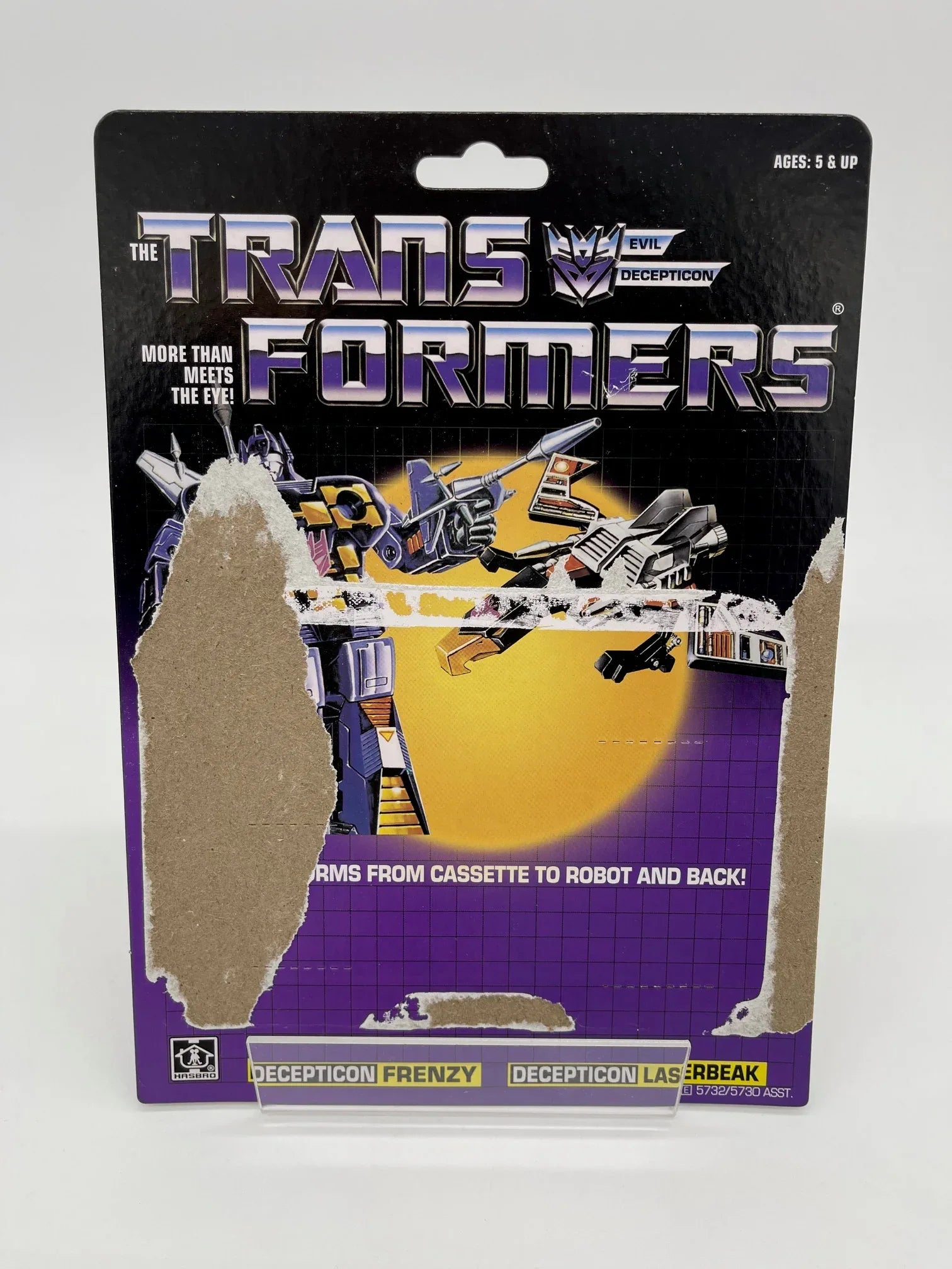 G1 Frenzy & Laserbeak Cardback - Kang's Collectibles