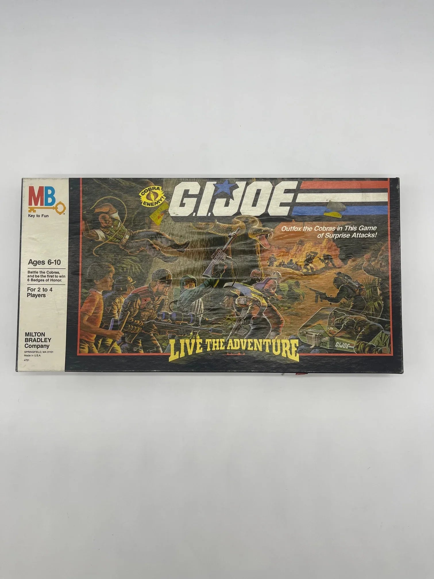 1986 GI Joe Live the Adventure Board Game - Kang's Collectibles