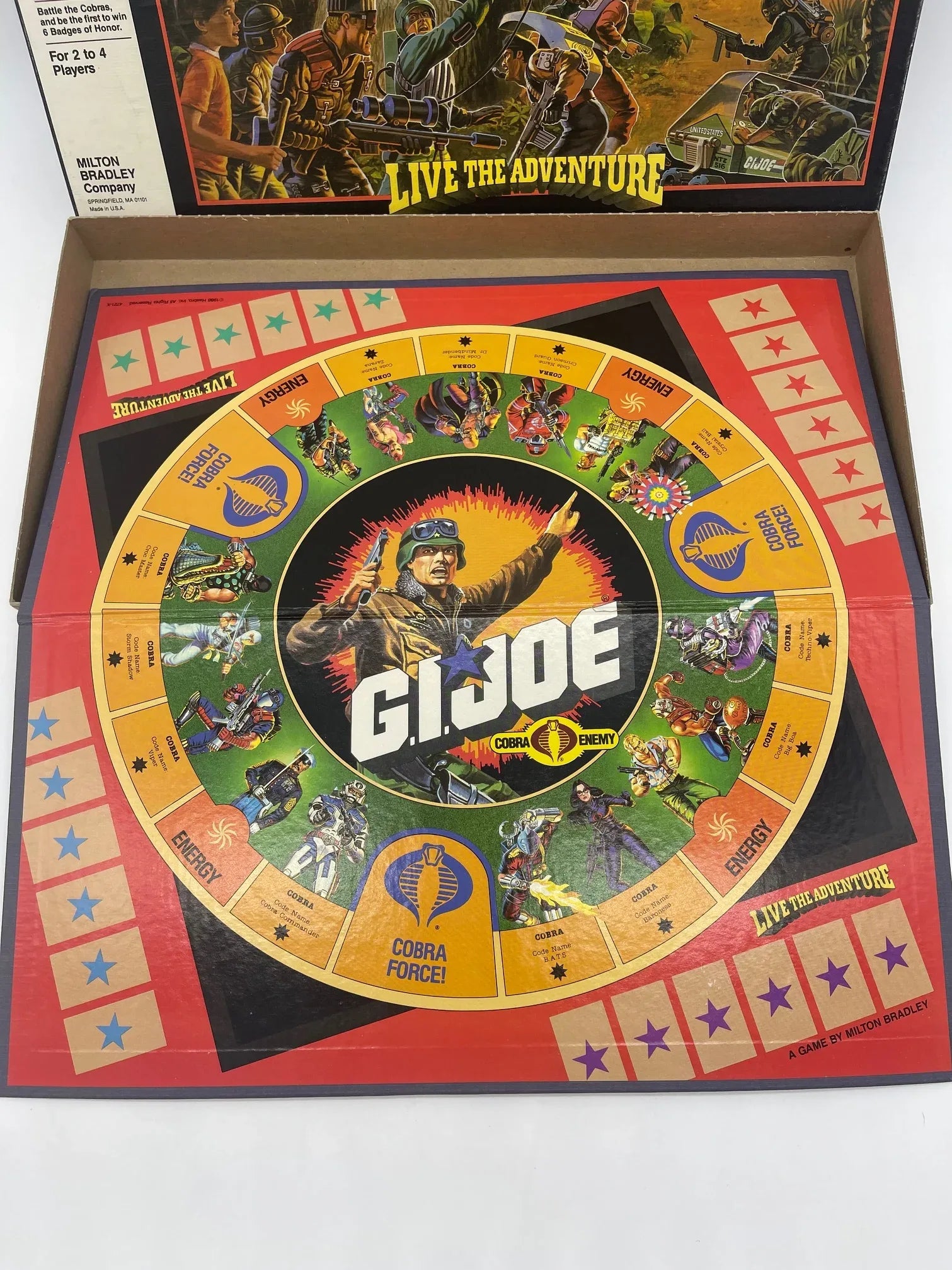 1986 GI Joe Live the Adventure Board Game - Kang's Collectibles