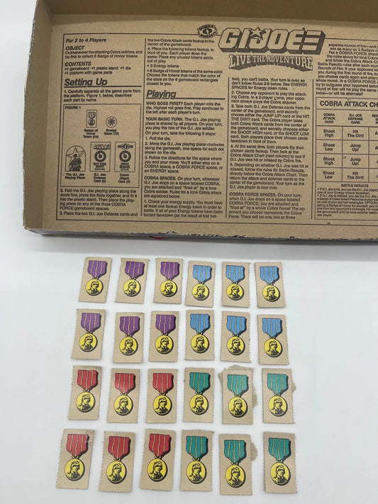 1986 GI Joe Live the Adventure Board Game - Kang's Collectibles
