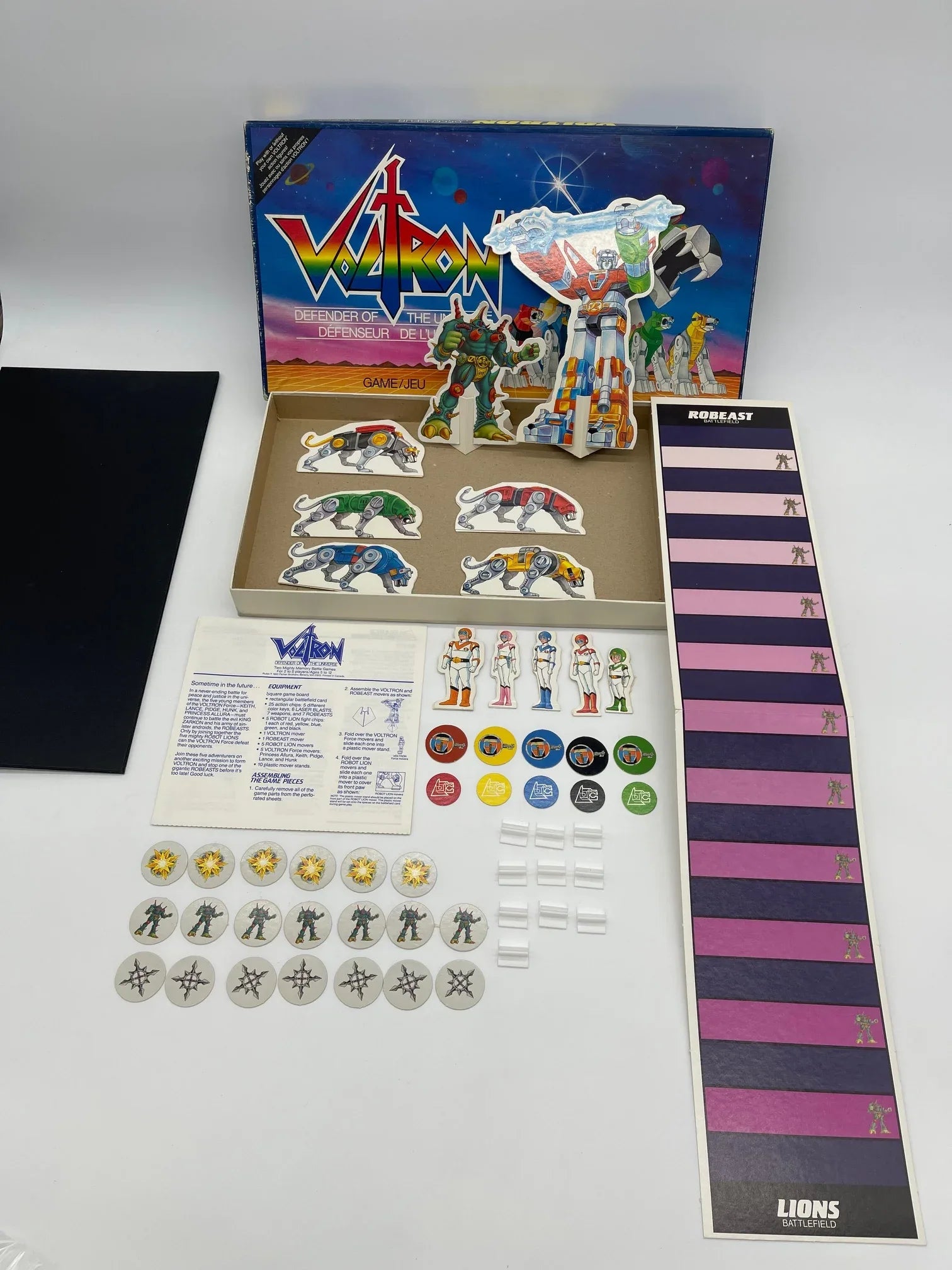 1985 Voltron Board Game - Kang's Collectibles