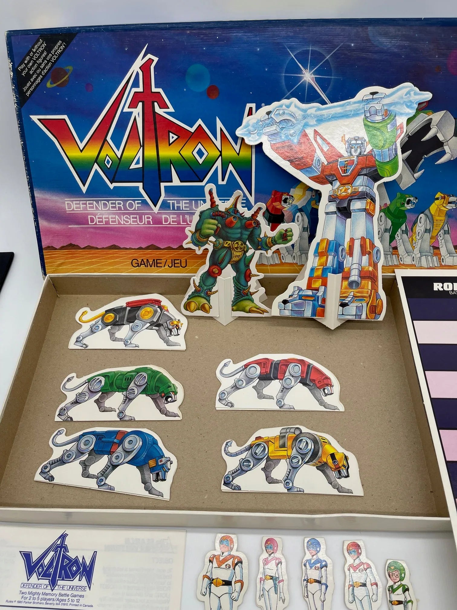 1985 Voltron Board Game - Kang's Collectibles