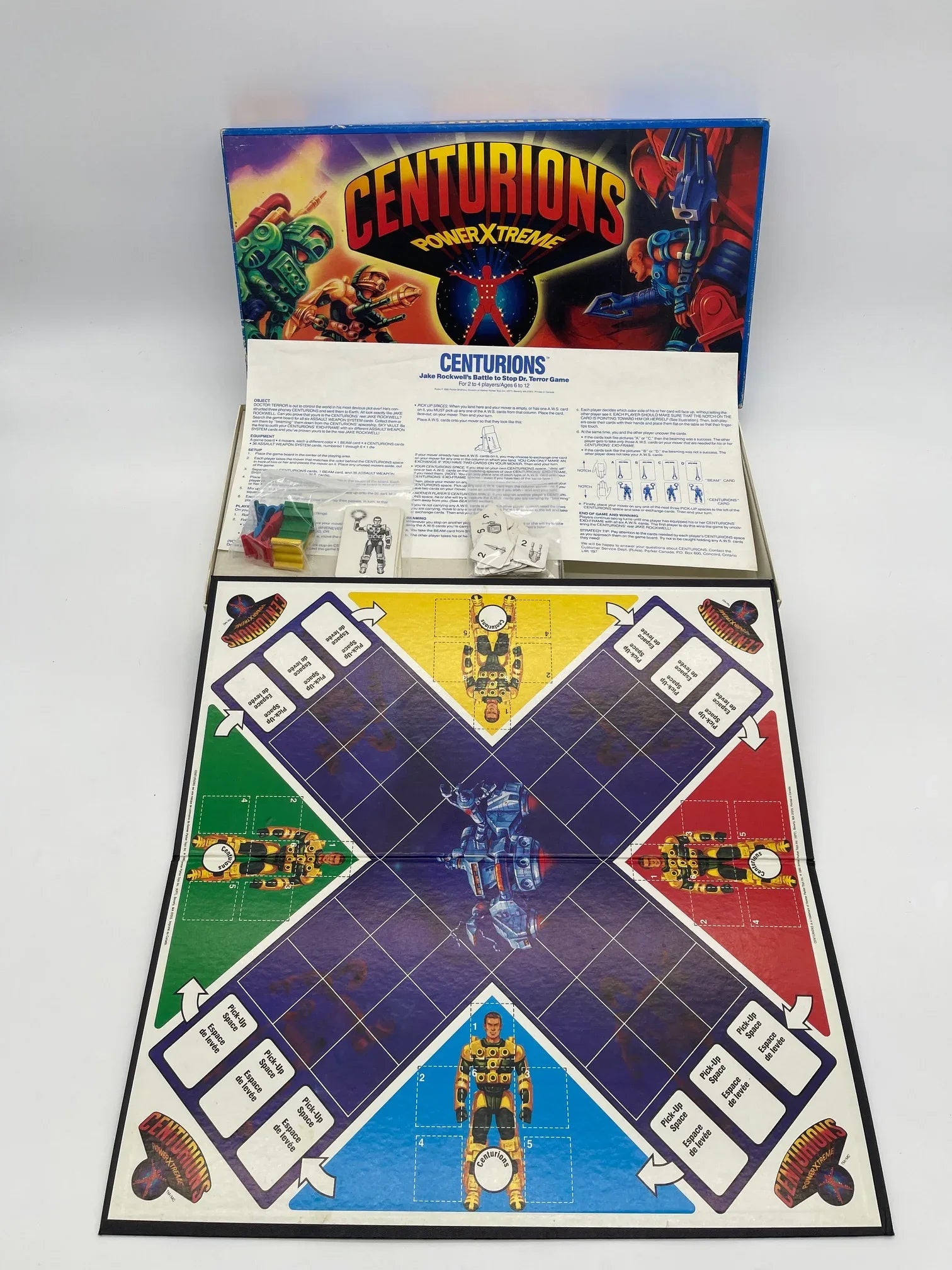 1986 Centurions Board Game - Kang's Collectibles