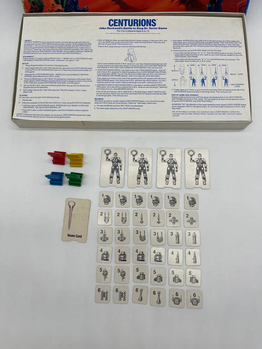 1986 Centurions Board Game - Kang's Collectibles