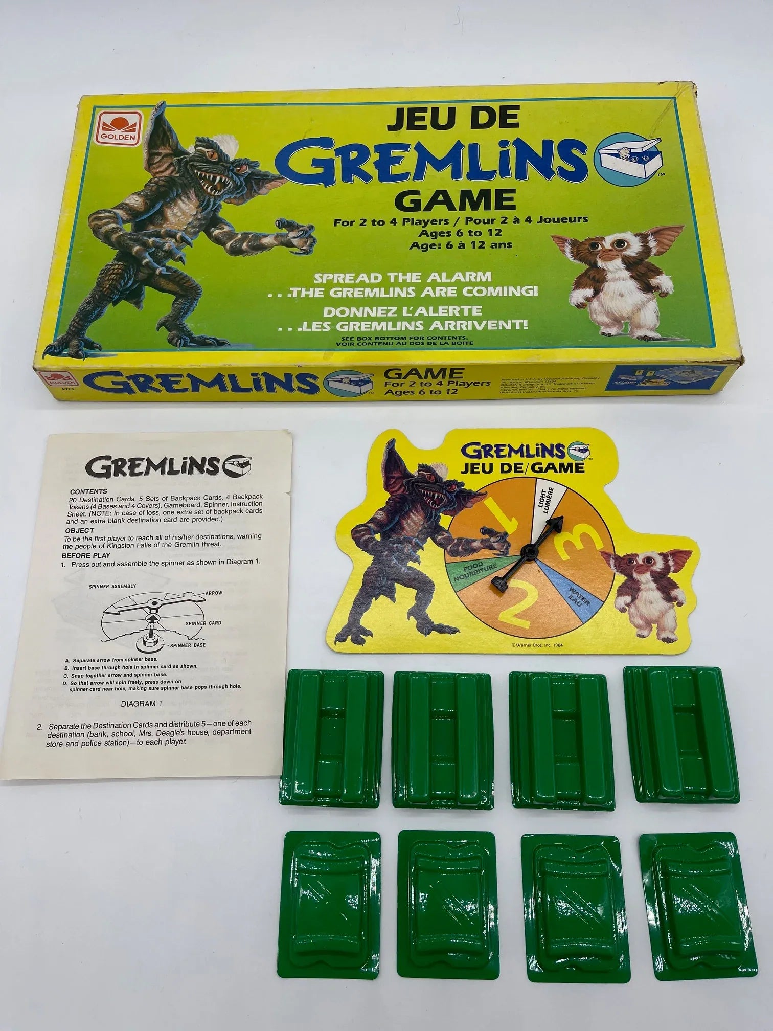 1984 Gremlins Board Game - Kang's Collectibles