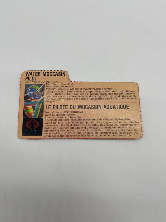 Copperhead File Card - Kang's Collectibles