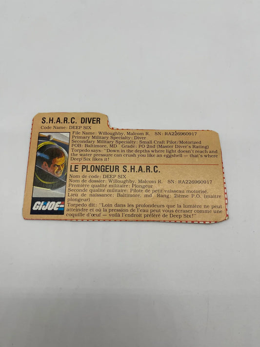 Deep Six File Card - Kang's Collectibles