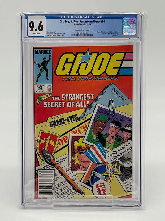 G.I. Joe #26 CGC 9.6 - Kang's Collectibles