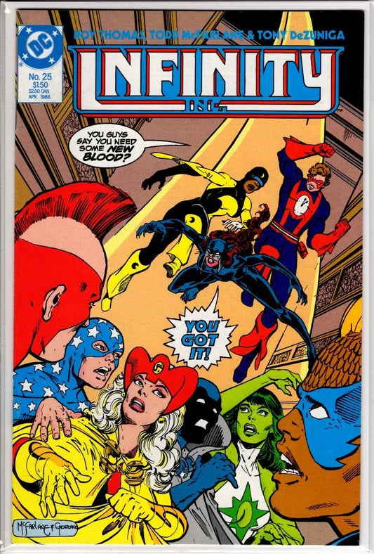 Infinity Inc #25 - Kang's Collectibles
