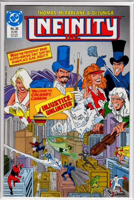 Infinity Inc #35 - Kang's Collectibles