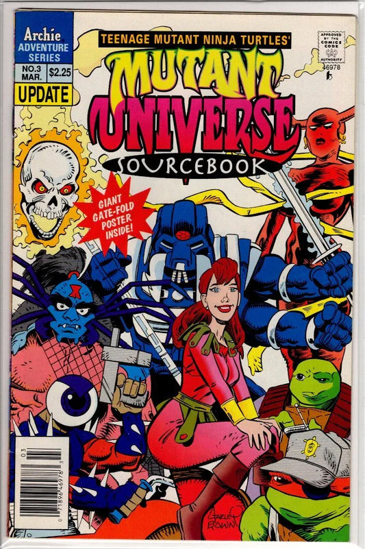 TMNT Mutant Universe Sourcebook #3 - Kang's Collectibles