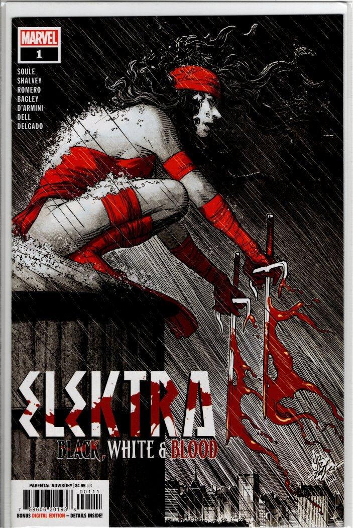 Elektra: Black, White & Blood #1 - Kang's Collectibles