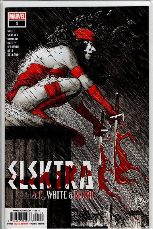 Elektra: Black, White & Blood #1 - Kang's Collectibles