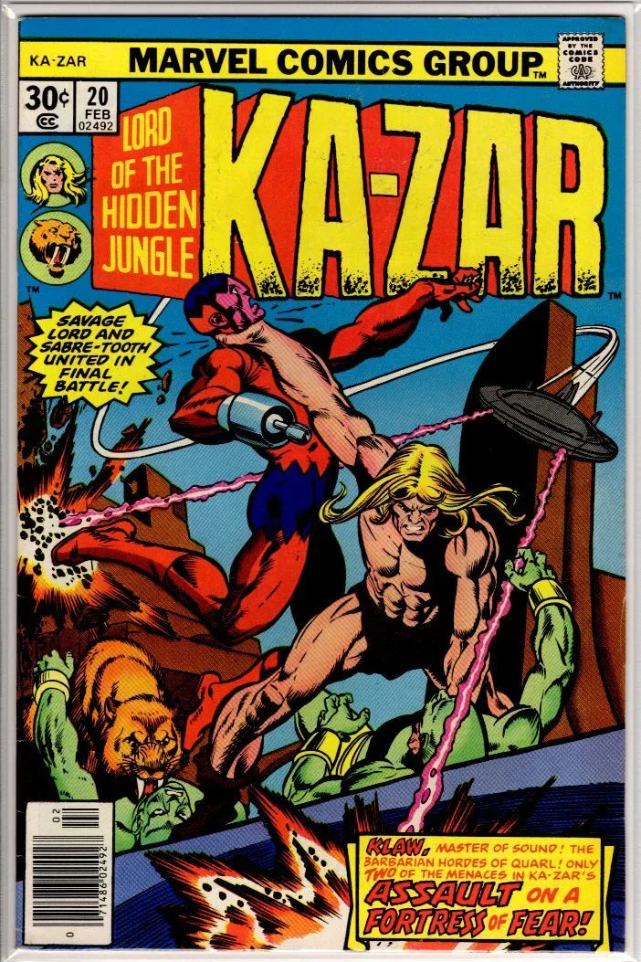 Ka-Zar #20 - Kang's Collectibles