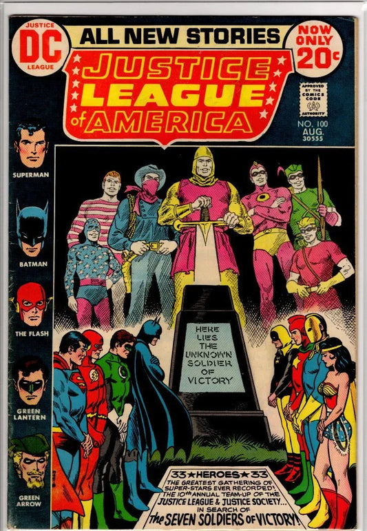 Justice League of America #100 - Kang's Collectibles
