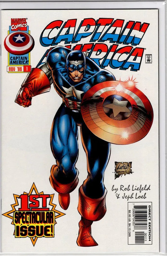 Captain America #1 - Kang's Collectibles
