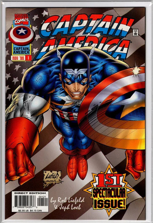 Captain America #1 - Kang's Collectibles