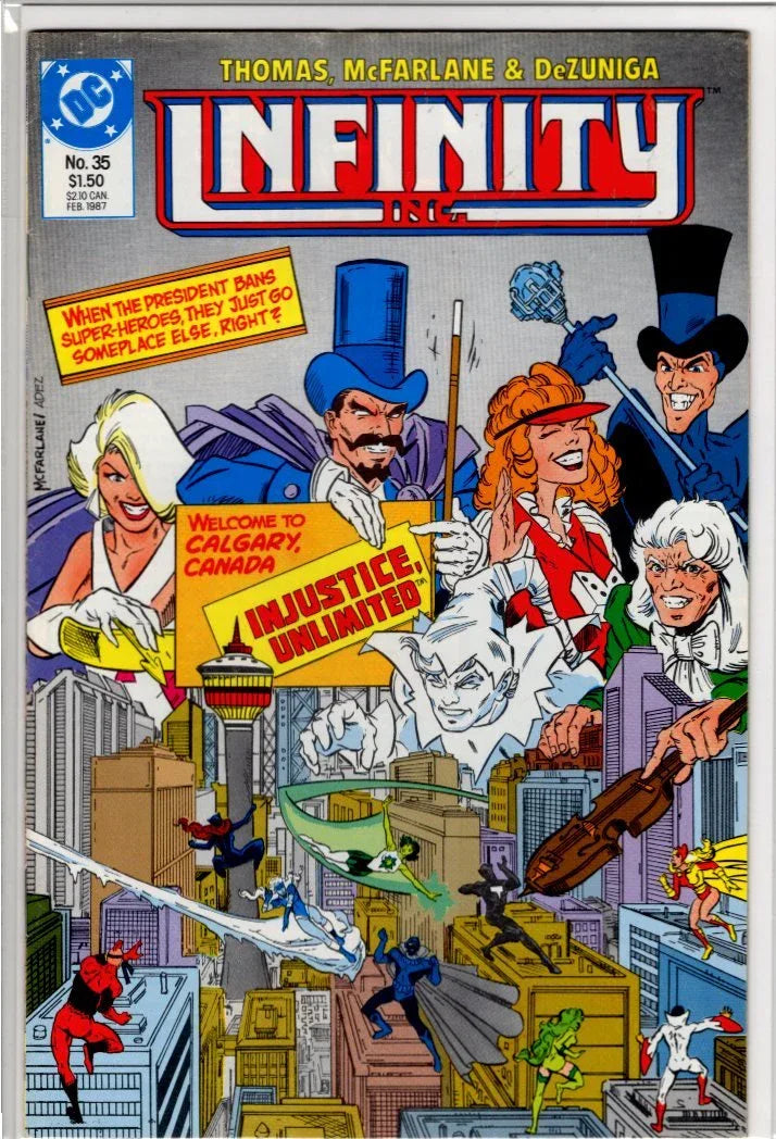 Infinity Inc #35 - Kang's Collectibles