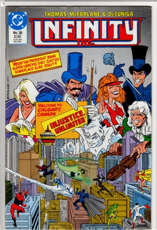 Infinity Inc #35 - Kang's Collectibles