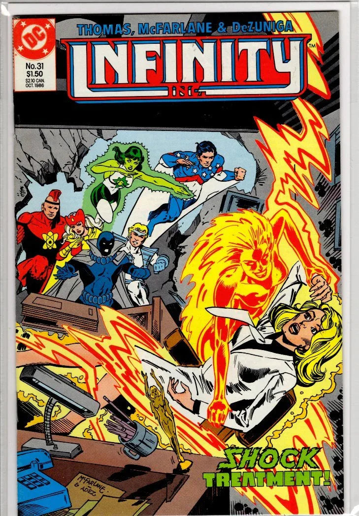 Infinity Inc #31 - Kang's Collectibles