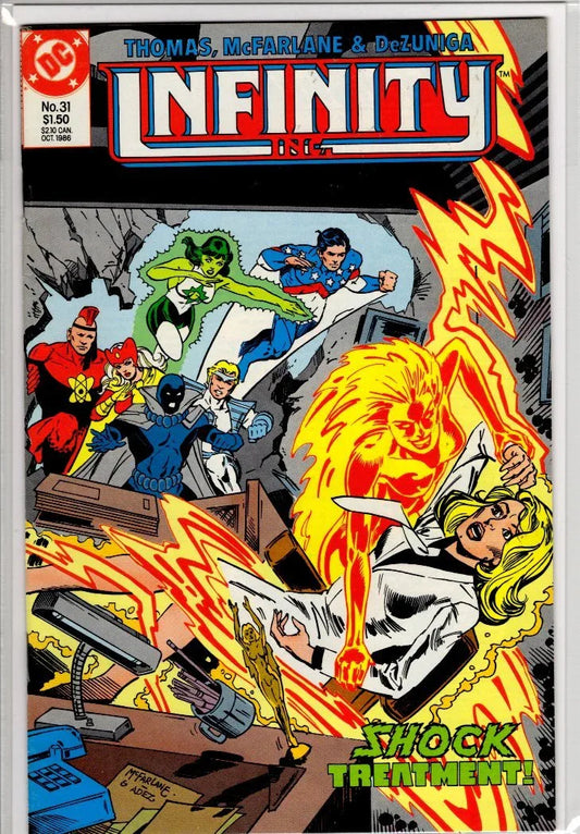 Infinity Inc #31 - Kang's Collectibles