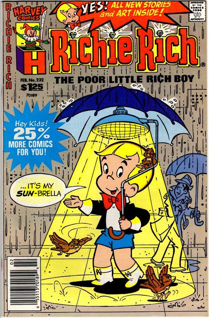 Richie Rich #232 - Kang's Collectibles