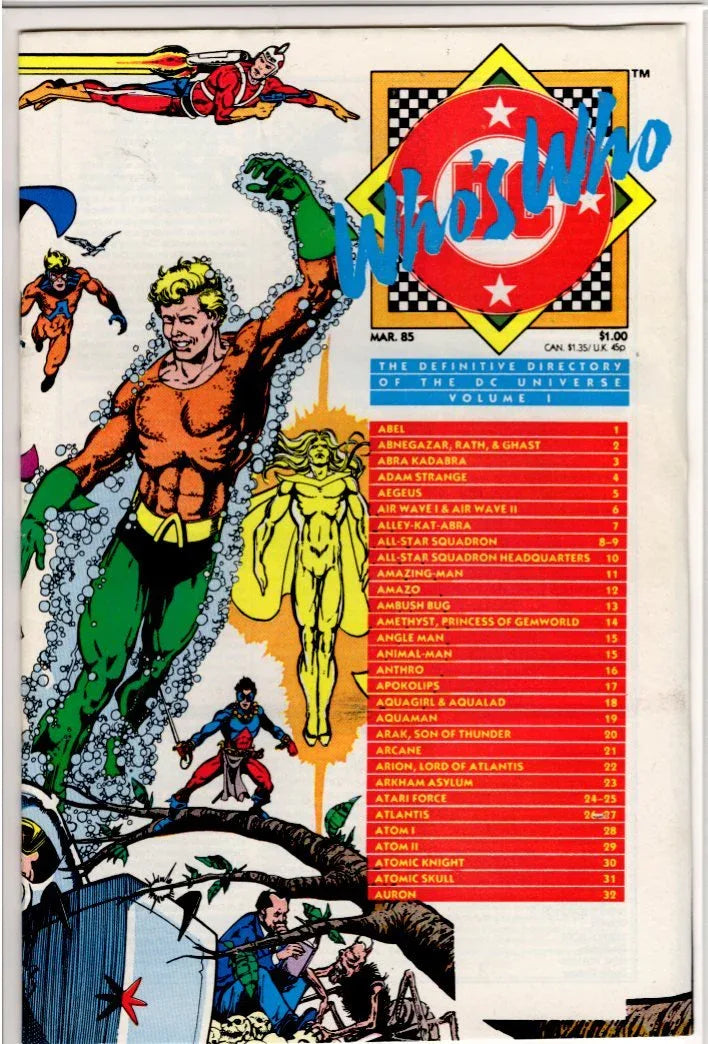 DC's Who's Who Volume 1 - Kang's Collectibles