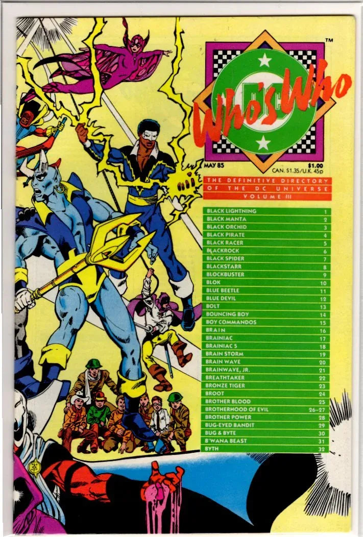 DC's Who's Who Volume 3 - Kang's Collectibles