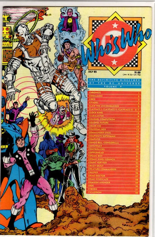 DC's Who's Who Volume 5 - Kang's Collectibles