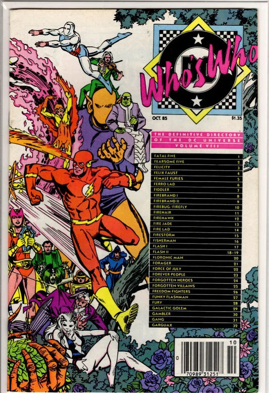 DC's Who's Who Volume 8 - Kang's Collectibles