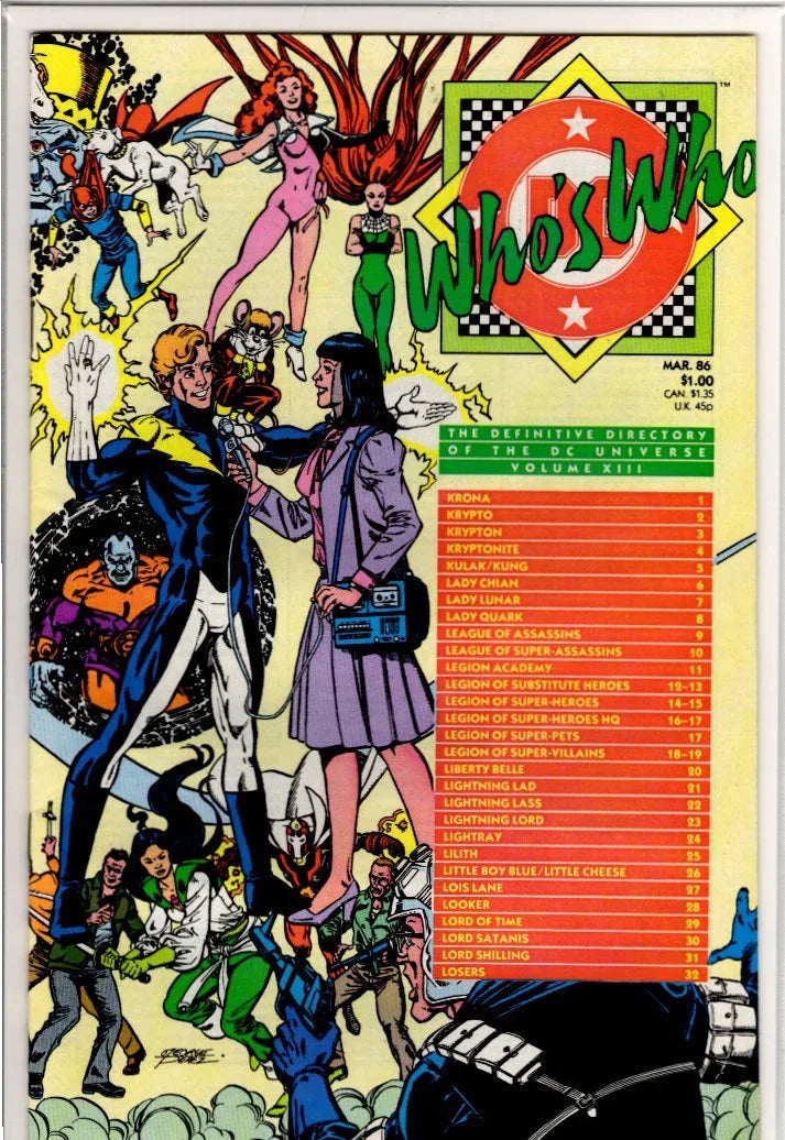DC's Who's Who Volume 13 - Kang's Collectibles