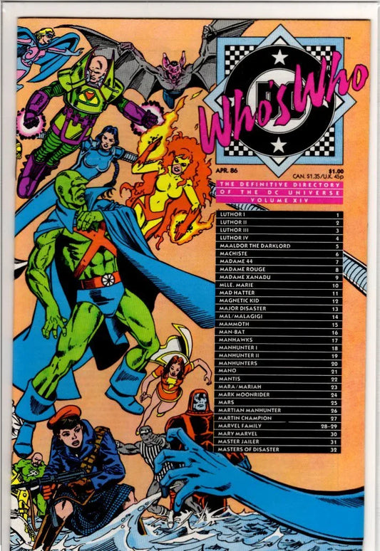 DC's Who's Who Volume 14 - Kang's Collectibles