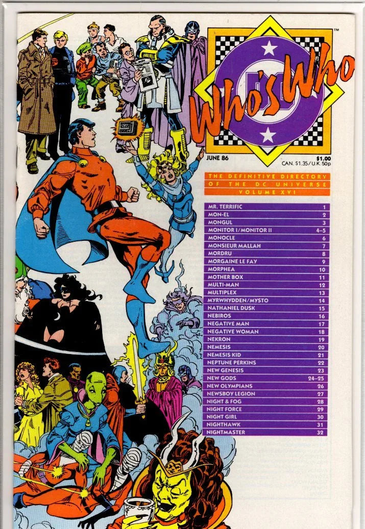 DC's Who's Who Volume 16 - Kang's Collectibles