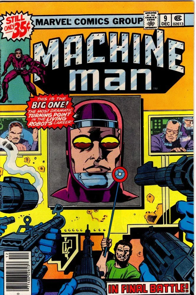 Machine Man #9 - Kang's Collectibles