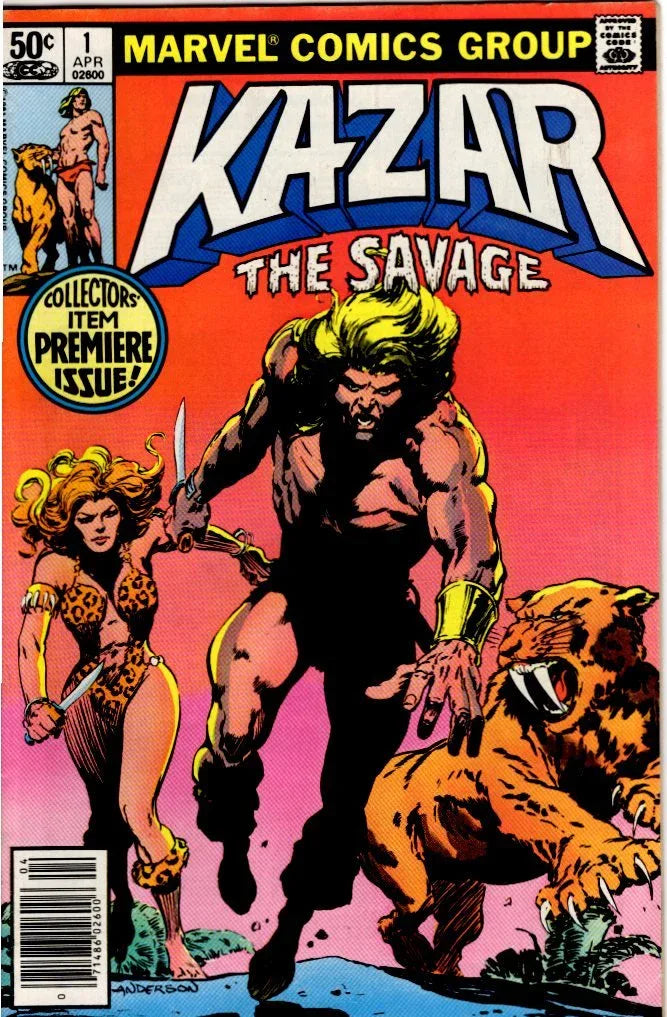 Kazar The Savage #1 - Kang's Collectibles