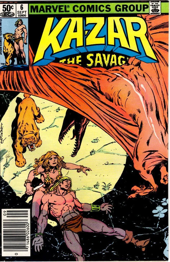 Kazar The Savage #6 - Kang's Collectibles
