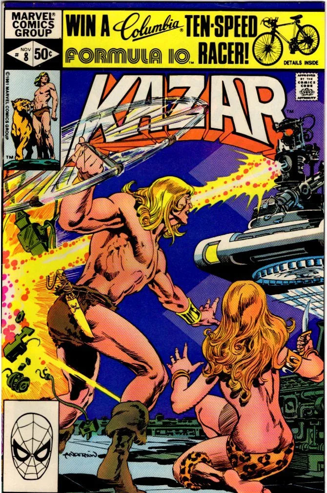 Kazar The Savage #8 - Kang's Collectibles