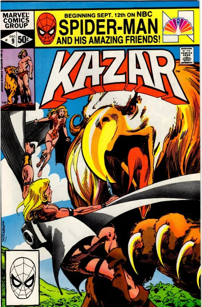 Kazar The Savage #9 - Kang's Collectibles