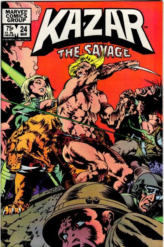 Kazar The Savage #24 - Kang's Collectibles