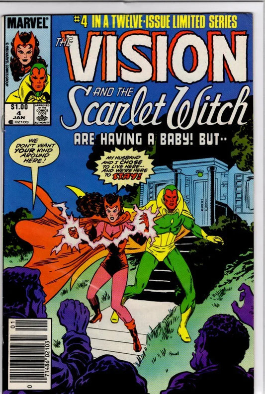 Vision and the Scarlet Witch #4 - Kang's Collectibles