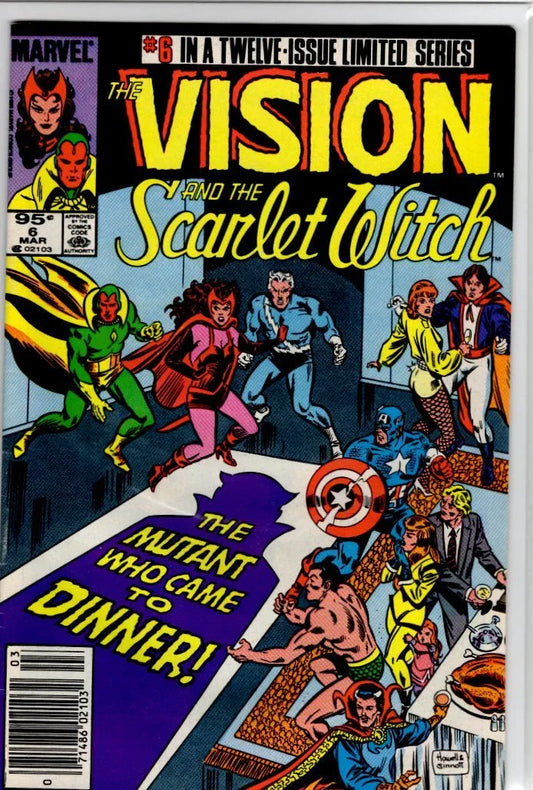 Vision and the Scarlet Witch #6 - Kang's Collectibles