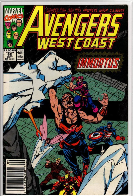 West Coast Avengers #62 - Kang's Collectibles