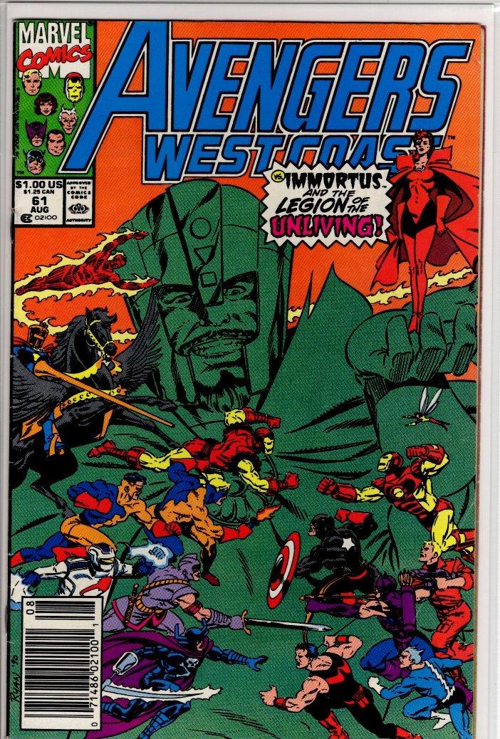 West Coast Avengers #61 - Kang's Collectibles