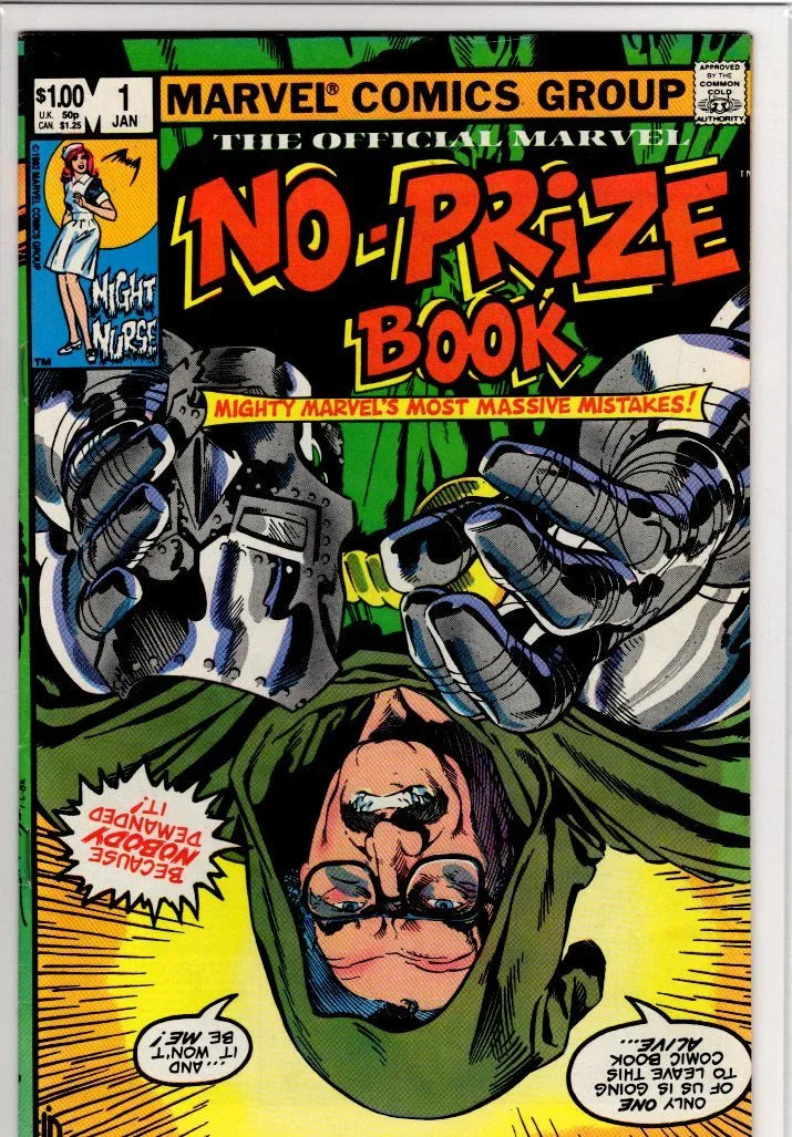 No-Prize Book #1 - Kang's Collectibles