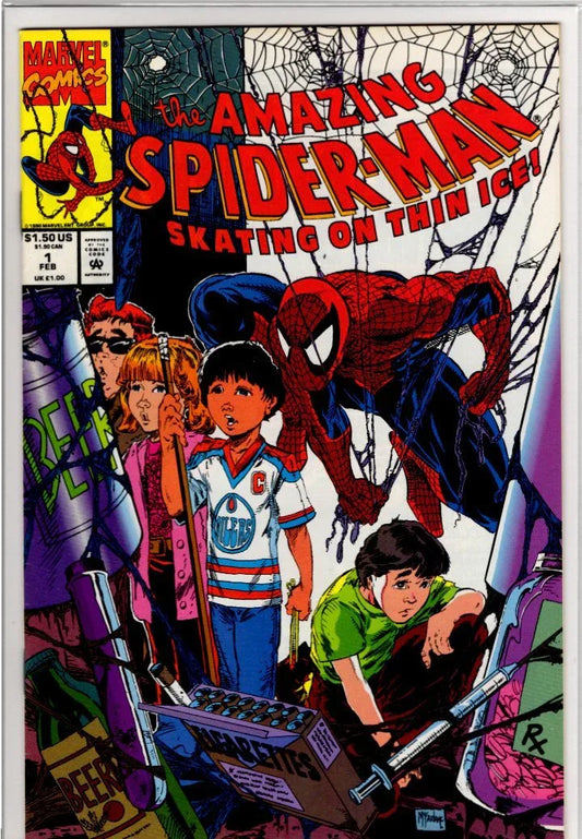 Spider-Man: Skating on thin Ice #1 - Kang's Collectibles