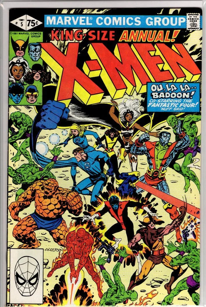 X-Men King Size Annual #5 - Kang's Collectibles