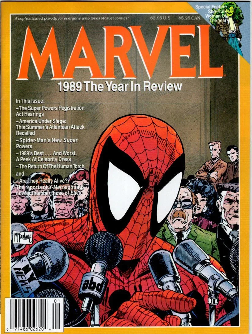 Marvel: 1989 - The Year in Review - Kang's Collectibles