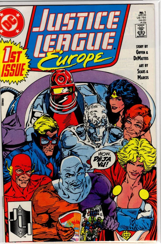 Justice League Europe #1 - Kang's Collectibles