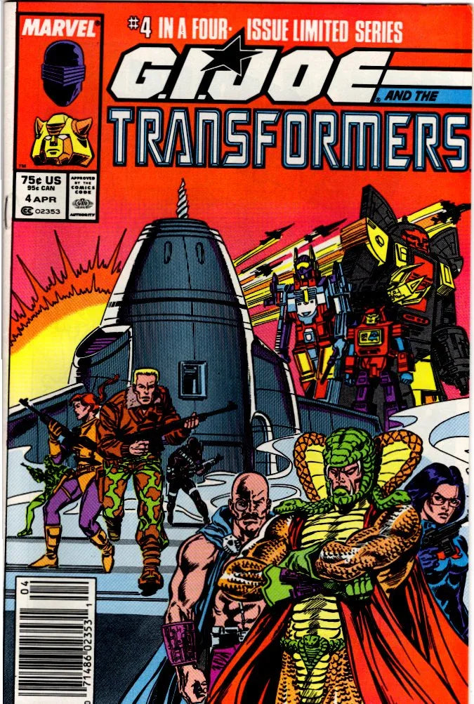 GI Joe & The Transformers #4 - Kang's Collectibles